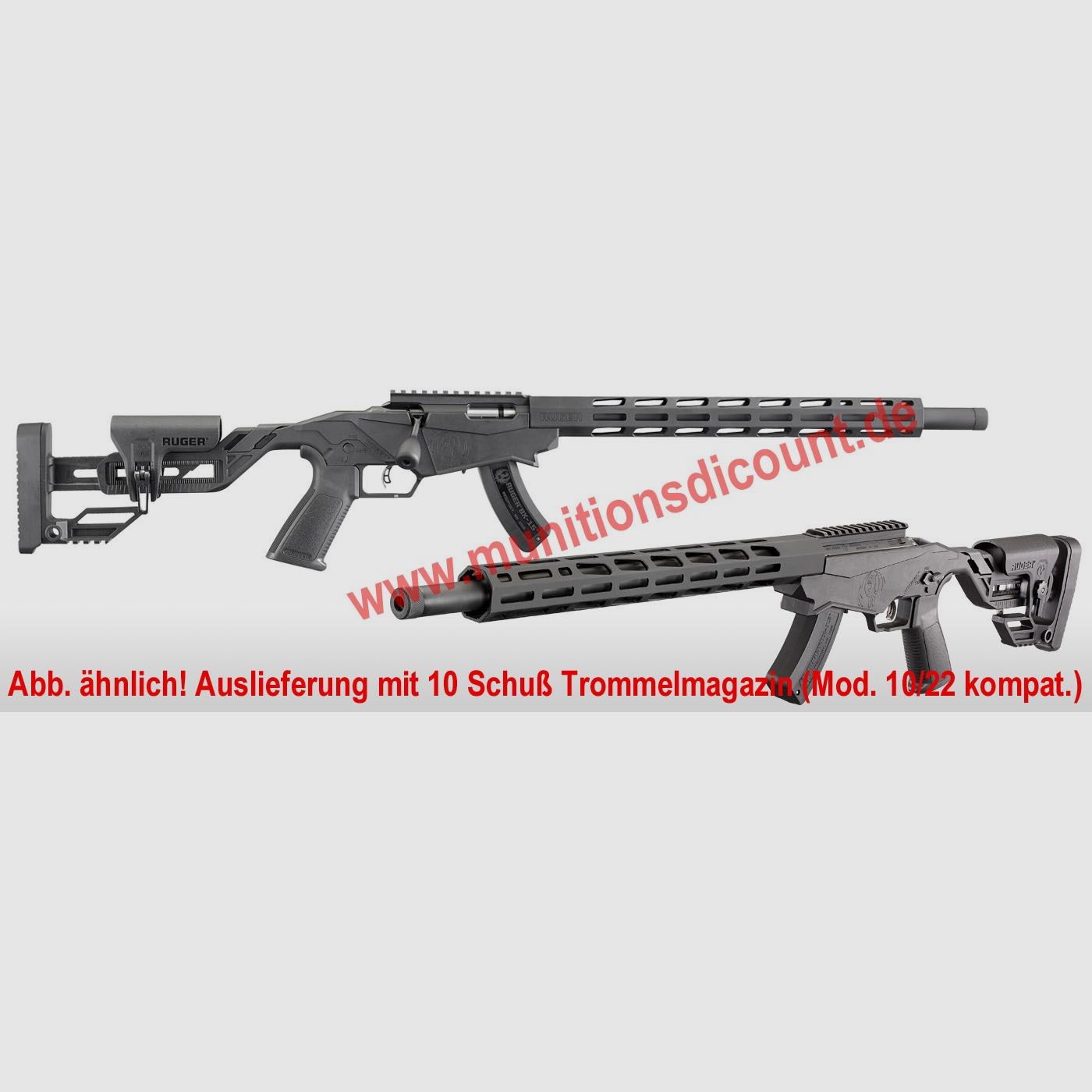 Ruger Precision Rimfire Carabina a ripetizione, cal. .22lr