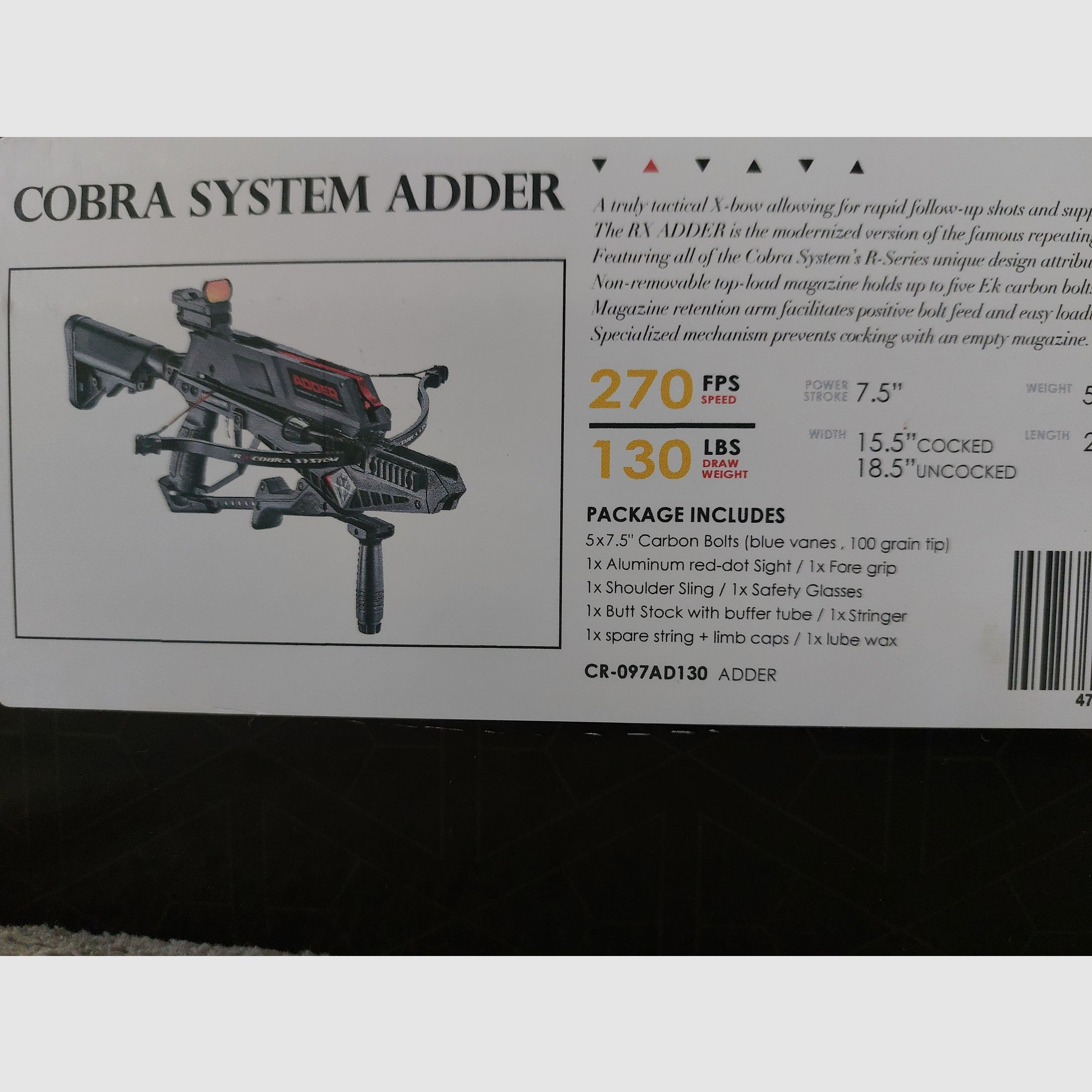 Armbrust Cobra System Adder 