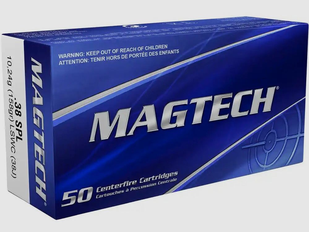 .38 Special Blei Semi Wadcutter 10,2g/158grs. Magtech