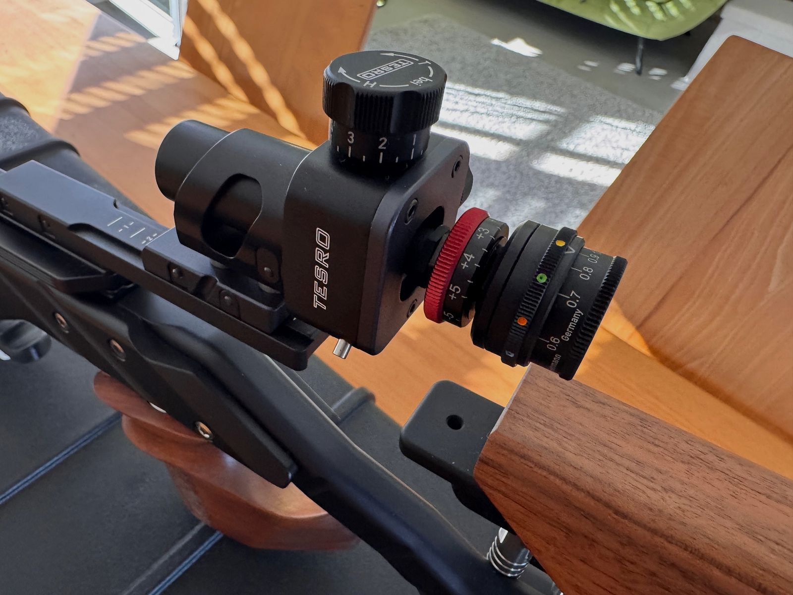 Match Luftgewehr TESRO Signum RS100 Schwarz.