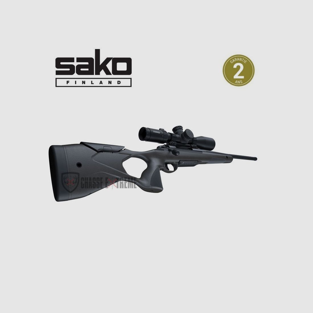 SAKO S20 Hunt Flutowane Brązowe 300 Win 61cm, zdjęcie 2 z 2
