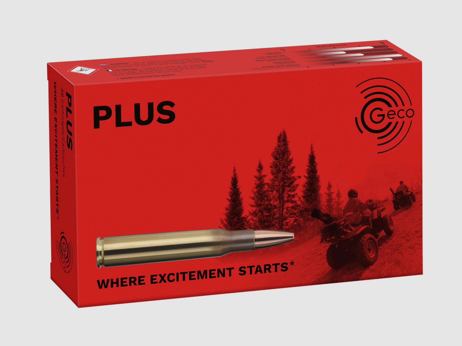 Geco 2317841 7x64 PLUS TLM bonded 11.0g/170grs.