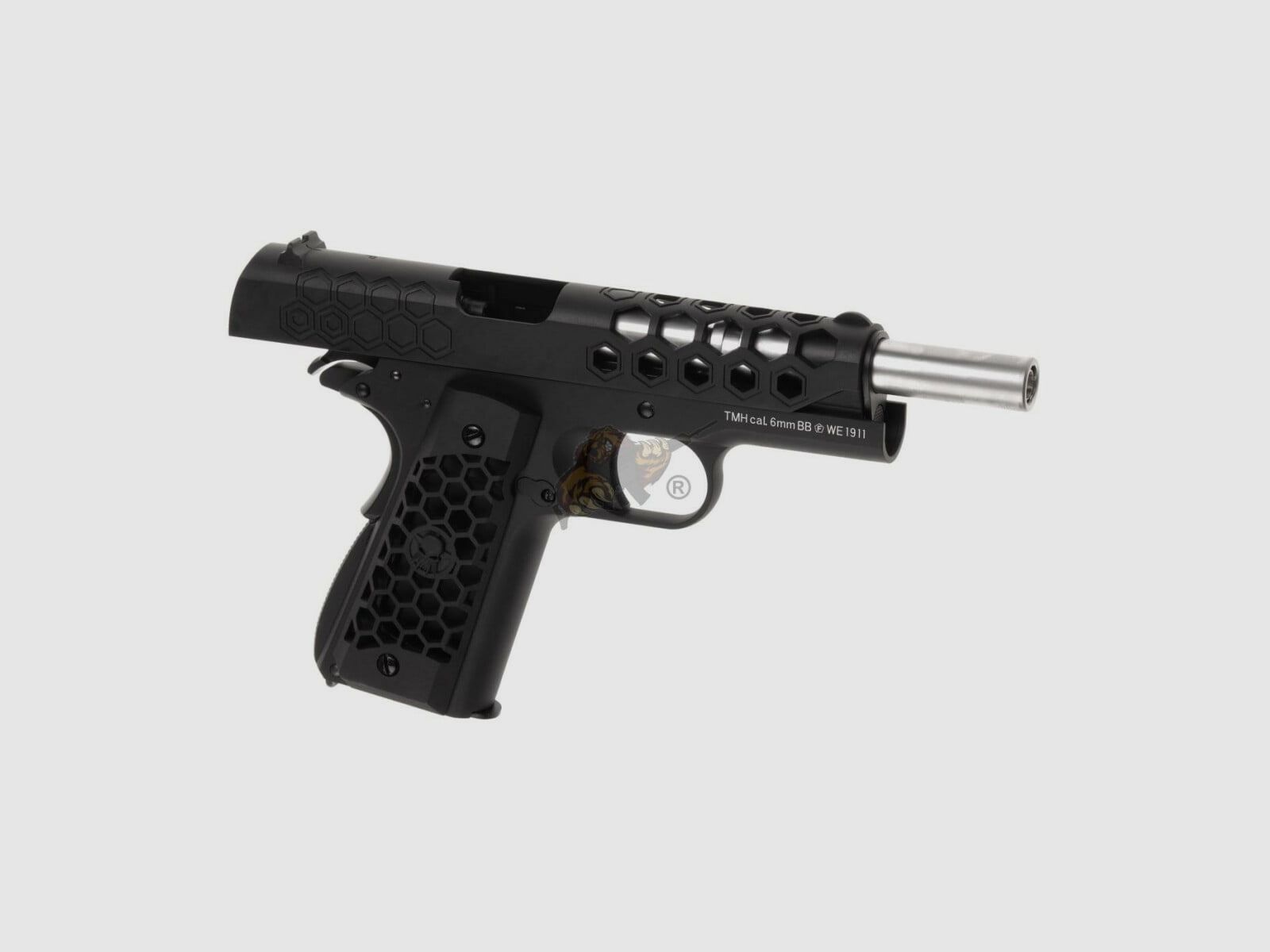 M1911 Hex Cut Full Metal, GBB Black -F-