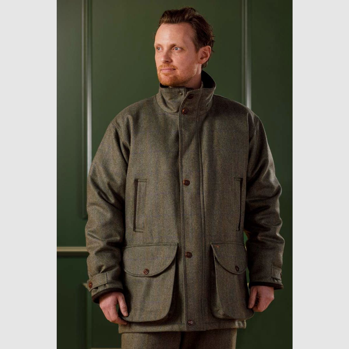 Laird Wingfield Tweed Hunting Jacket, image 2 of 8