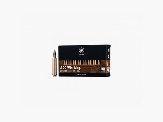 RWS 300 WM UNI CLASSIC 180GR MUNITION BOX 20 STK.