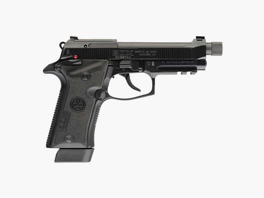 Beretta 80X Cheetah Tactical, RDO Ready, .380 Auto, SA/DA, MT1/2"x28, 15-rds, Black