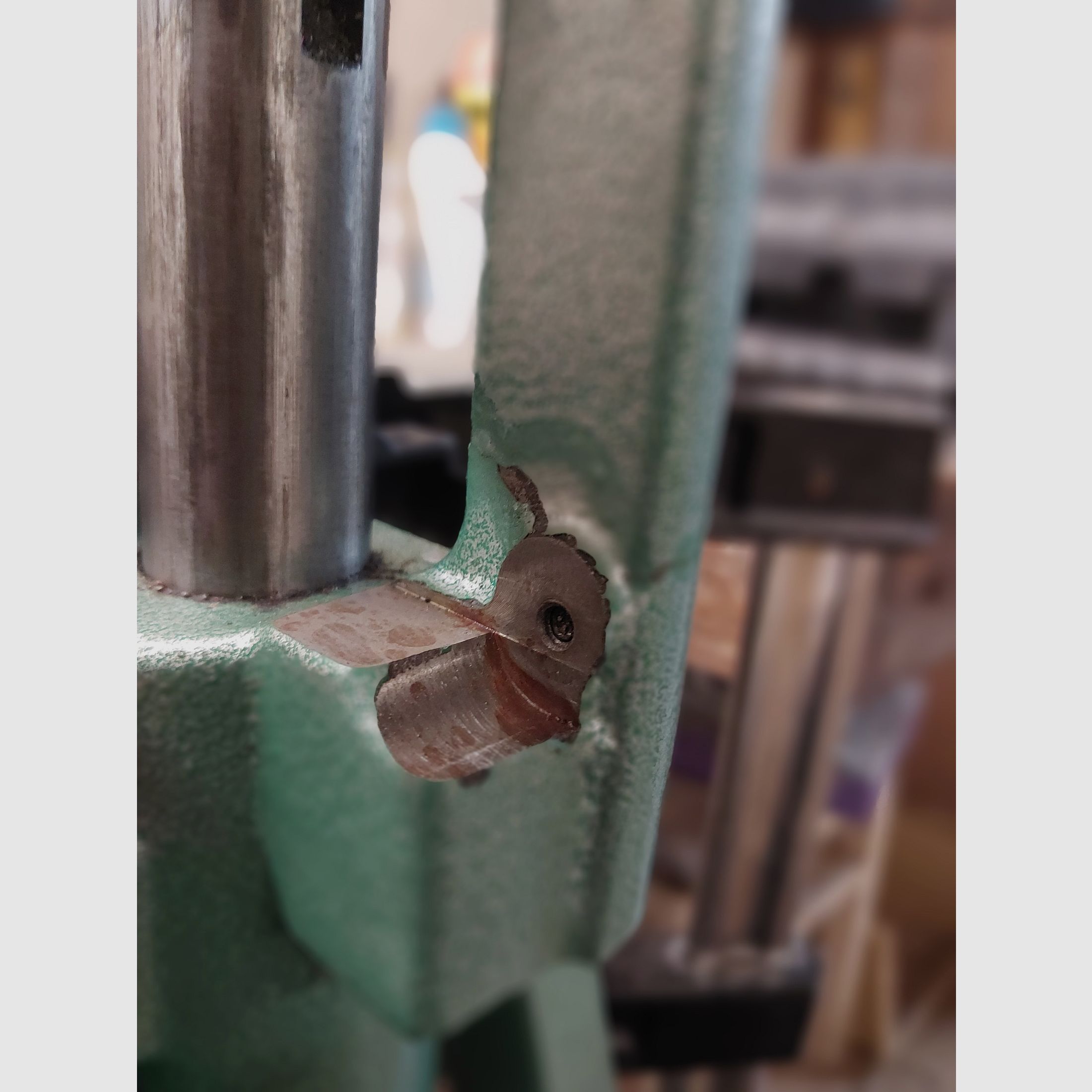 Uszkodzona prasa do reloading RCBS "Rock Chucker IV