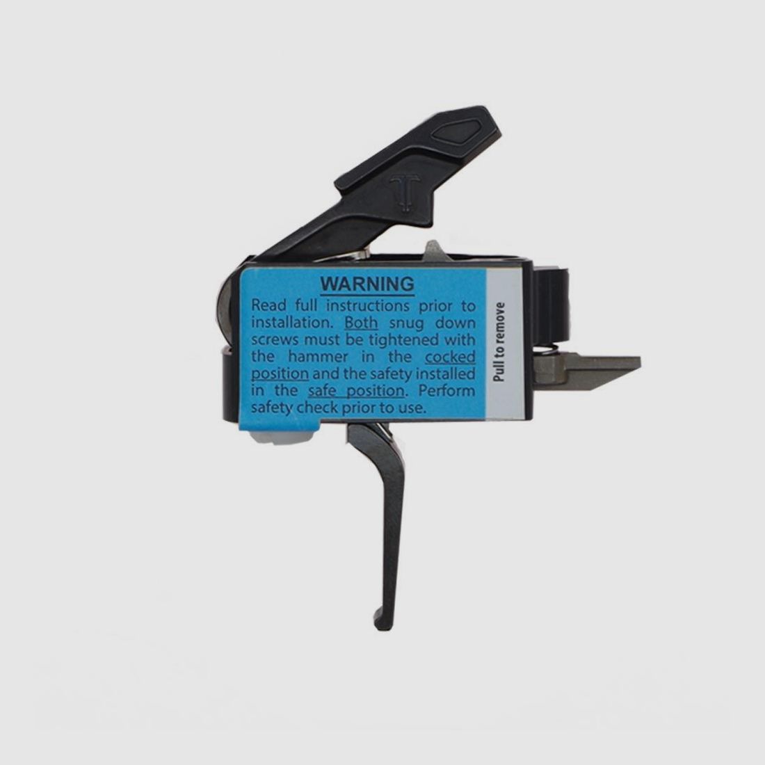 TriggerTech AR15 Competitivo Piatto Nero, immagine 2 di 3