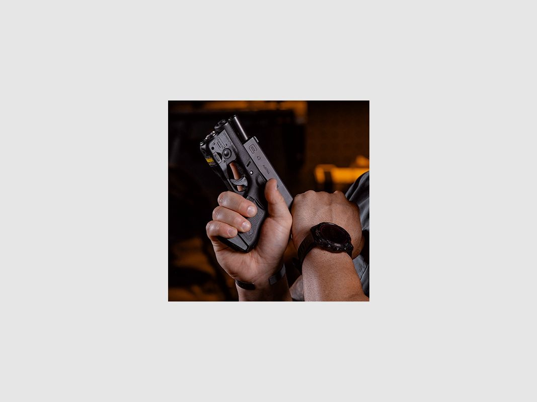 LINTERNA STREAMLIGHT TLR-6 HL GLOCK 42/43/43X SILVER LASER ROJO RECARGABLE, imagen 6 de 6