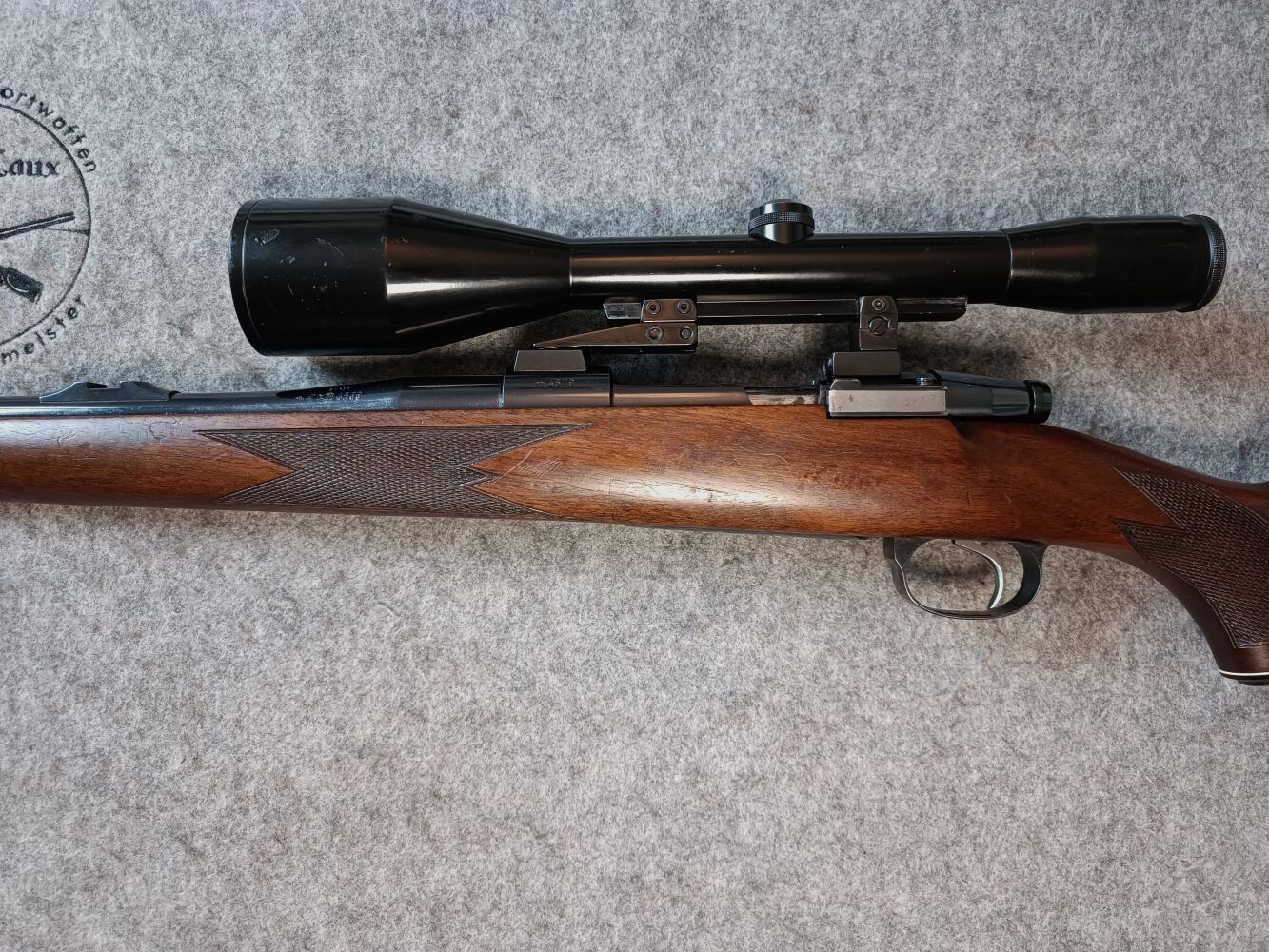 RWS Mod. M. 98 with ZF S&B 8x56 & hand tension with top trigger!