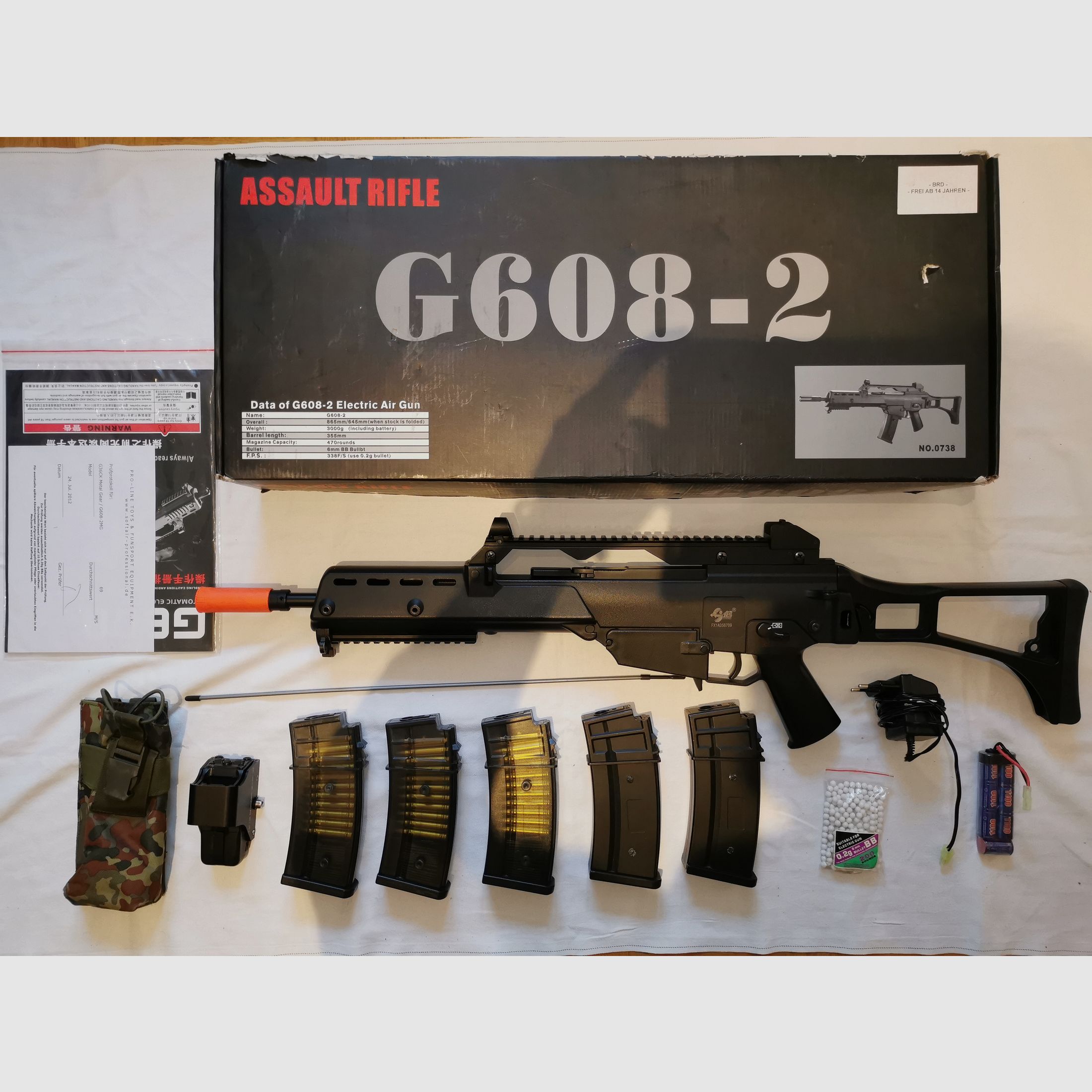 G36 G608-2 Metal Gear Jing Gong