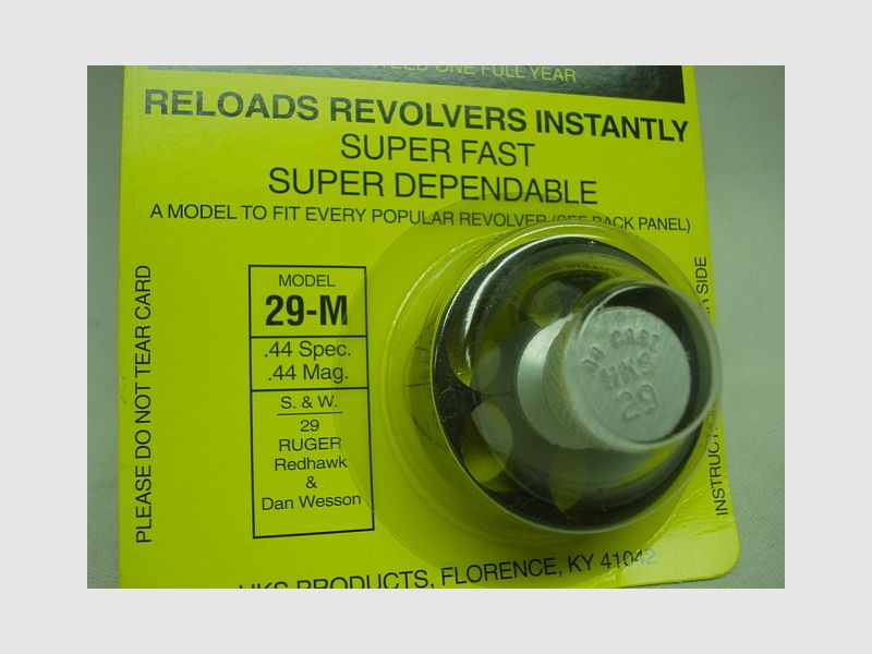 HKS Speedloader Mod.29-M - S&W N-Rahmen Mod.21, 24