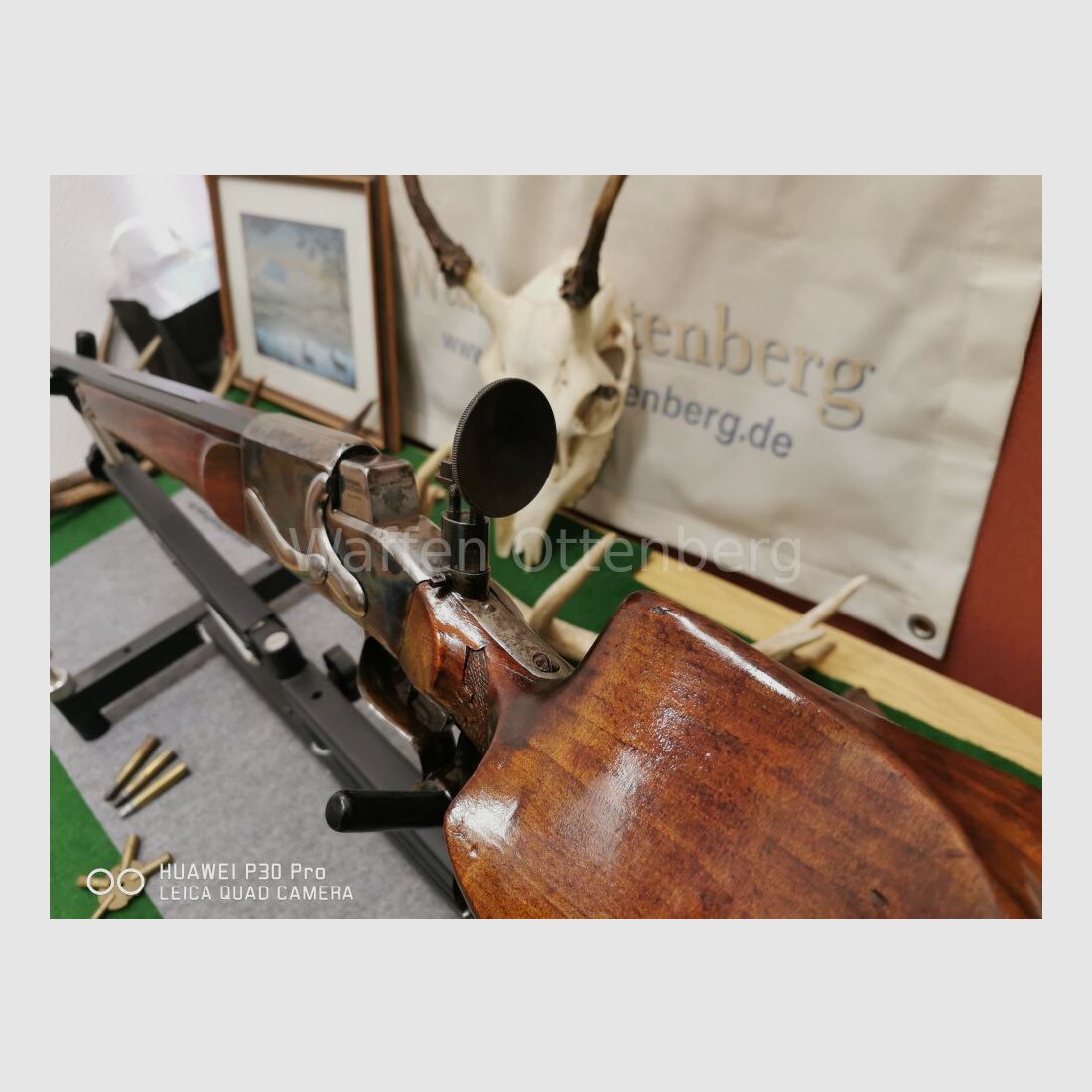 Franz Ernst Nürnberg Sistema Aydt Scheibenbüchse