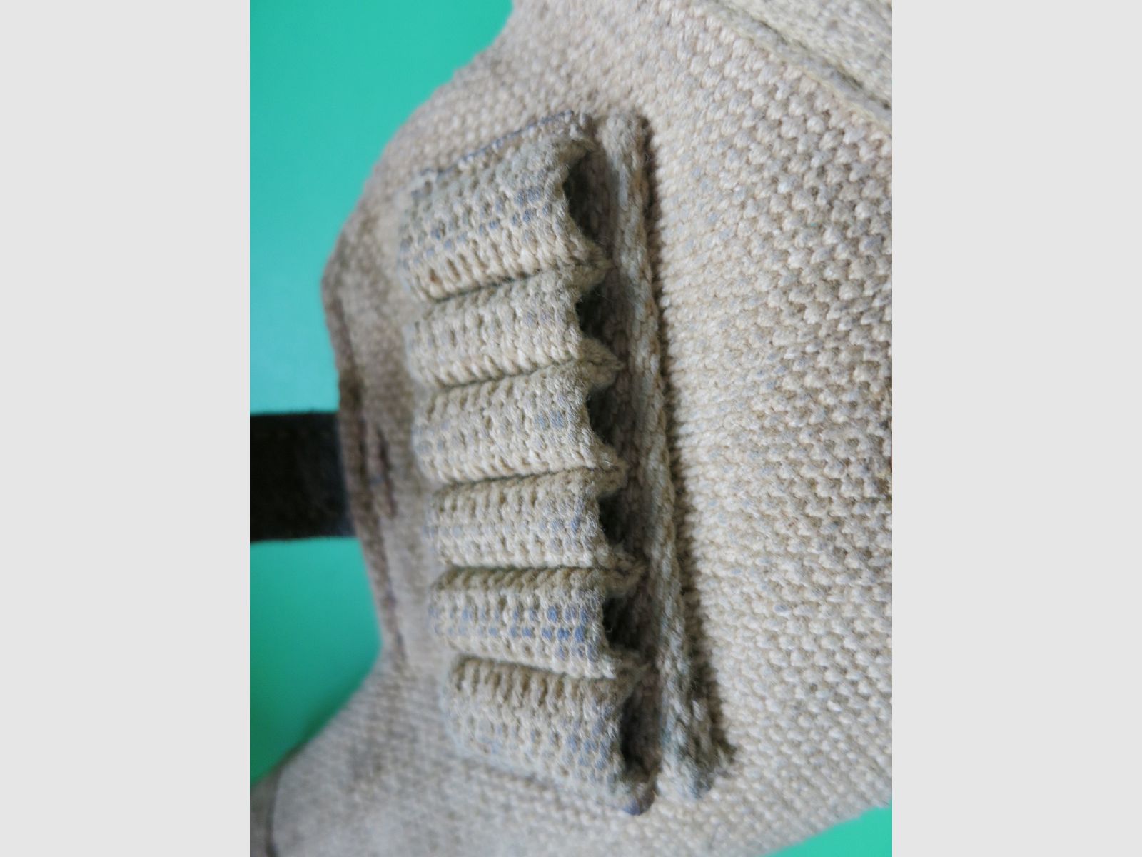 Holster de ceinture en toile pour pistolet Colt 1911 et similaires 1911, par exemple Glock, S&W, Springfield, Para Ordnance, etc.