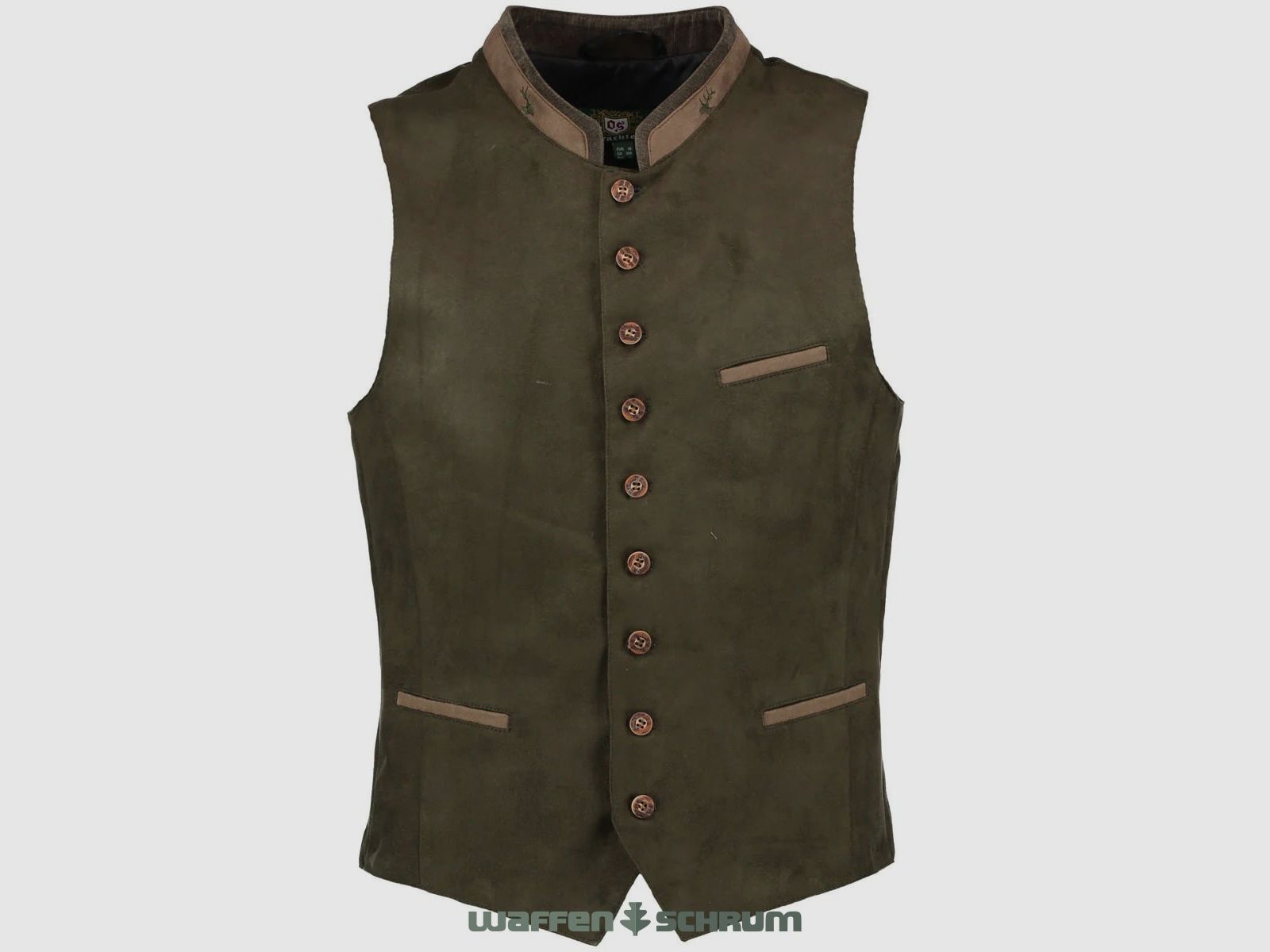 Gipfelstürmer Weste mit Leistentasche Dunkelgrün