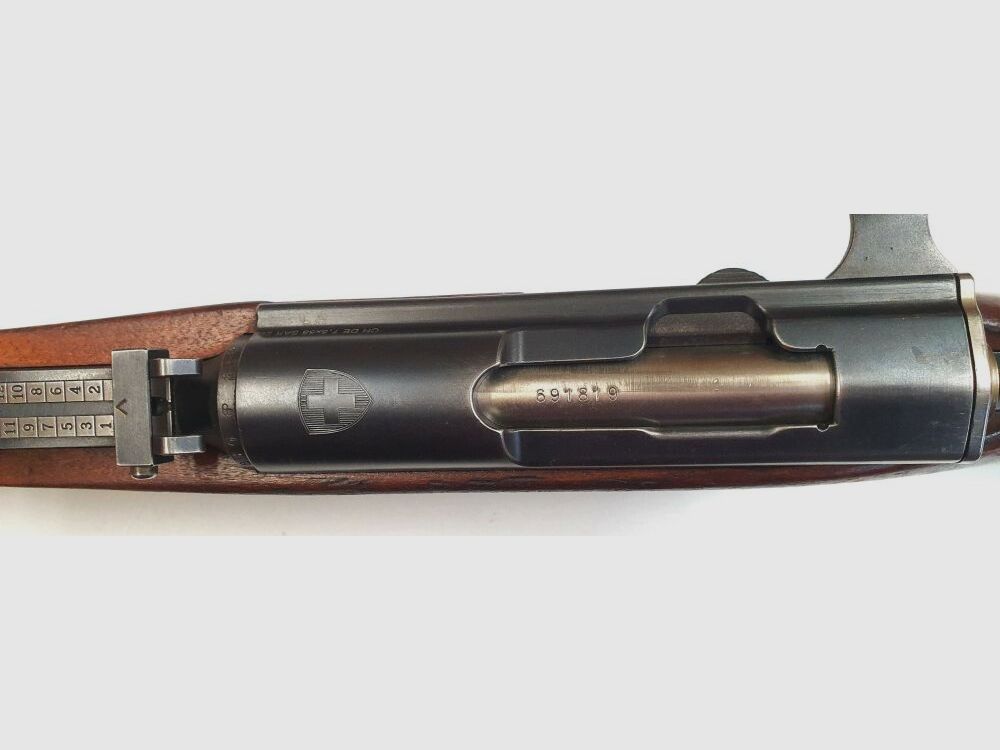 Waffenfabrik Bern Repetierbüchse Waffenfabrik Bern Schweizer K31 Kaliber 7,5x55swiss komplett nummerngleich + Hämmerli