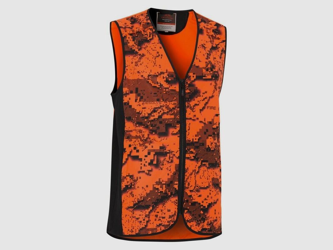 Swedteam Herren Jagdweste Ridge Hi-Viz Desolve Fire