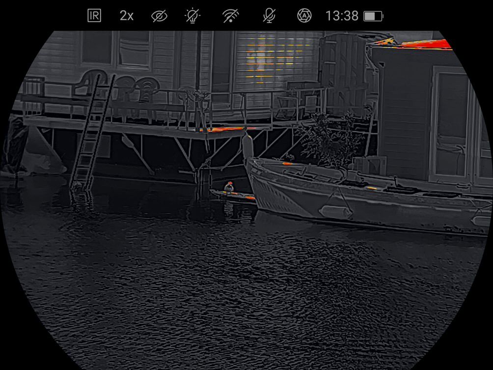 Nocpix OMNI L19R prismáticos térmicos multiespectrales 8K con LRF, imagen 14 de 15