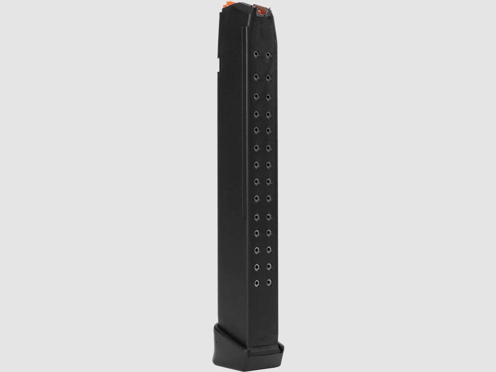 Caricatore Glock 33 colpi – 9x19mm (inserto arancione), immagine 1 di 3