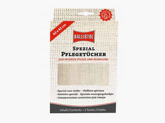 Ballistol Waffenpflegetücher 3er-Pack
