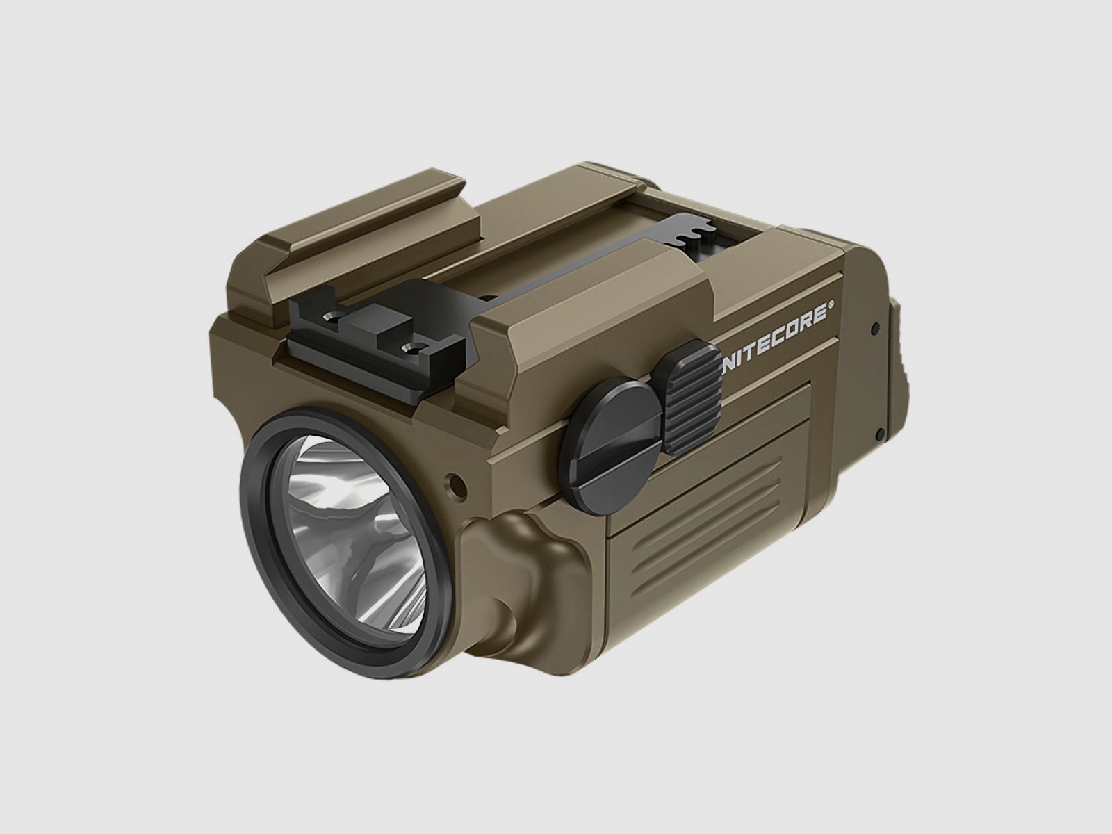 Nitecore - Latarka pistoletowa NPL25 - FDE - 900 lumenów, zdjęcie 1 z 14