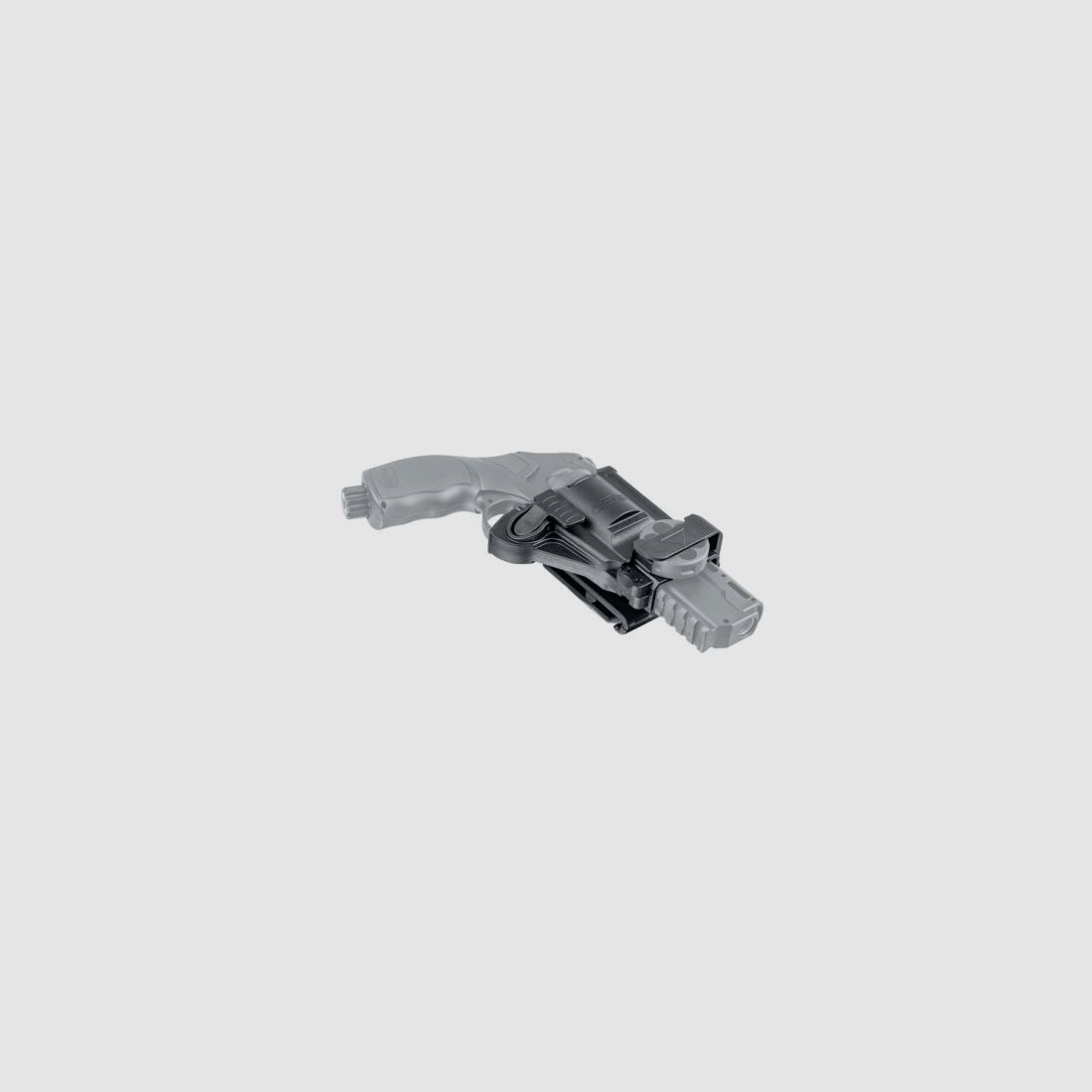 T4E Polymer Holster für HDR 50 / TR 50, mit Aufnahme für Ersatztrommel, Gürtelbreite einstellbar