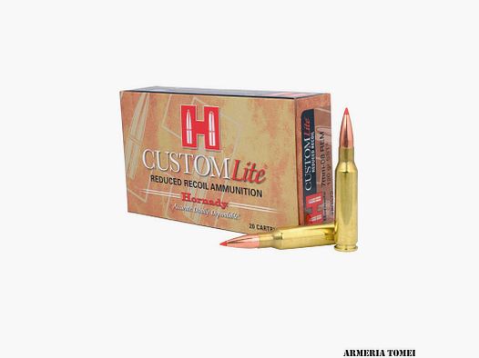 MUNIZIONI – HORNADY – 7mm-08 Rem 120gr SST® Custom Lite® -80572