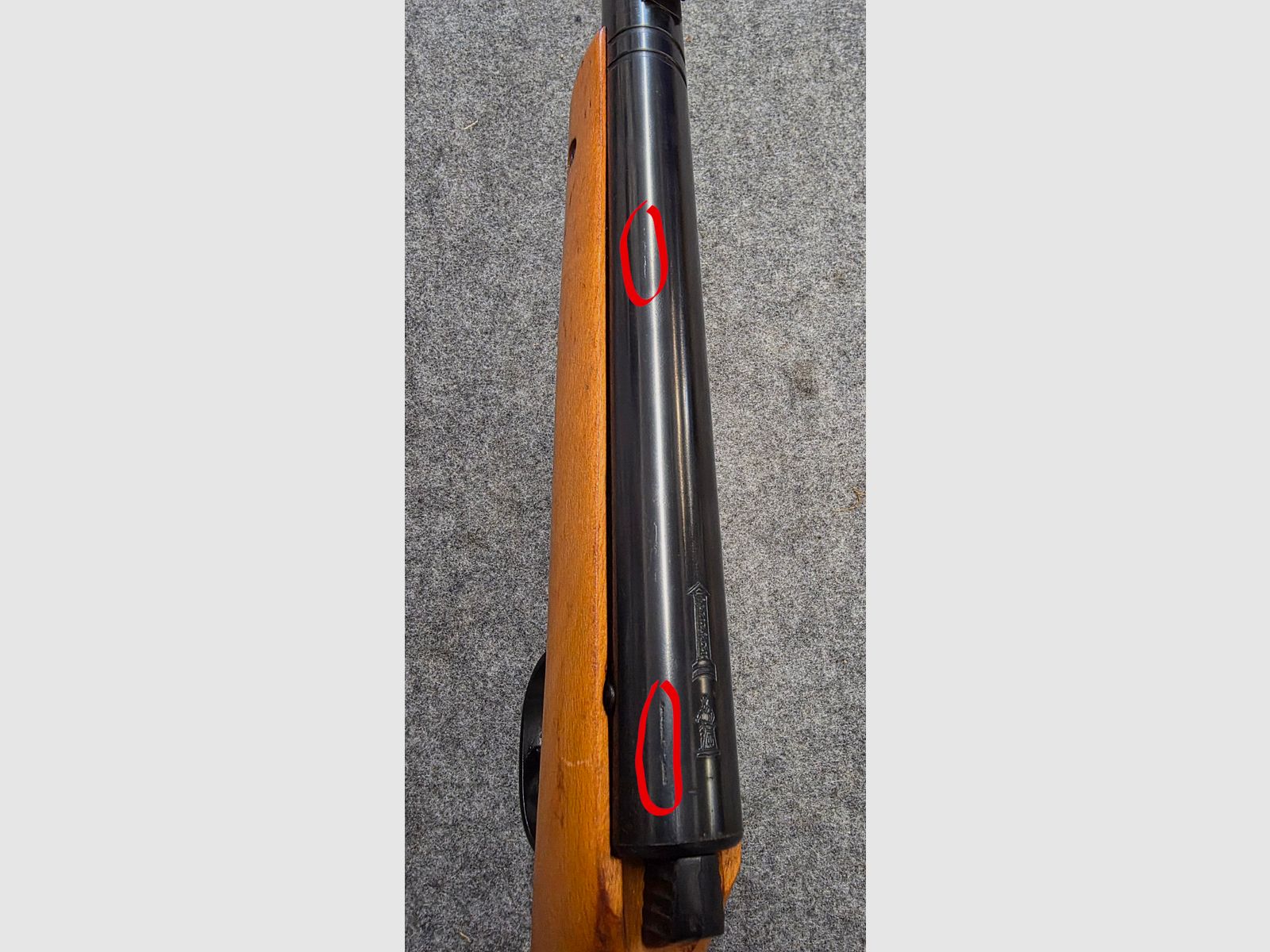 Export Haenel Mod. 300 "Junior" Una rareza, rara y en excelente estado Cal. 4,5mm Diabolo Knicker
