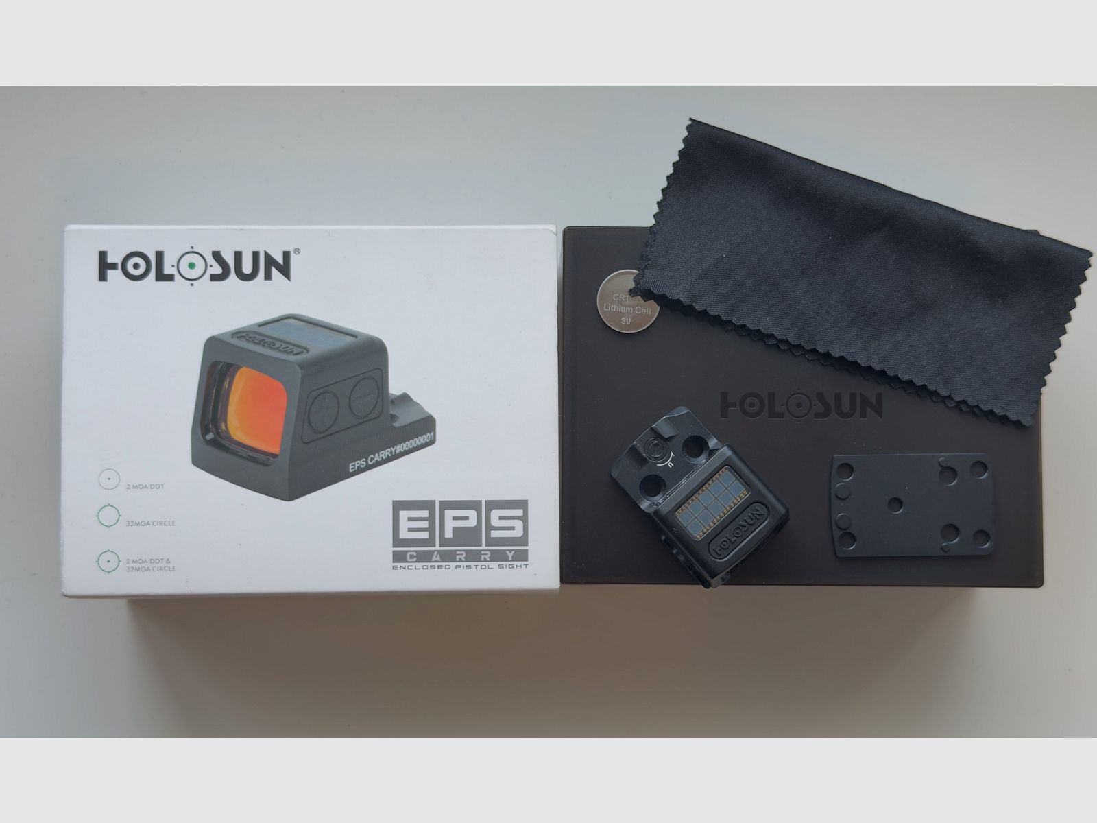 Holosun Eps Carry-GR-MRS / 2MOA / 32MOA (solo hoy 475€)