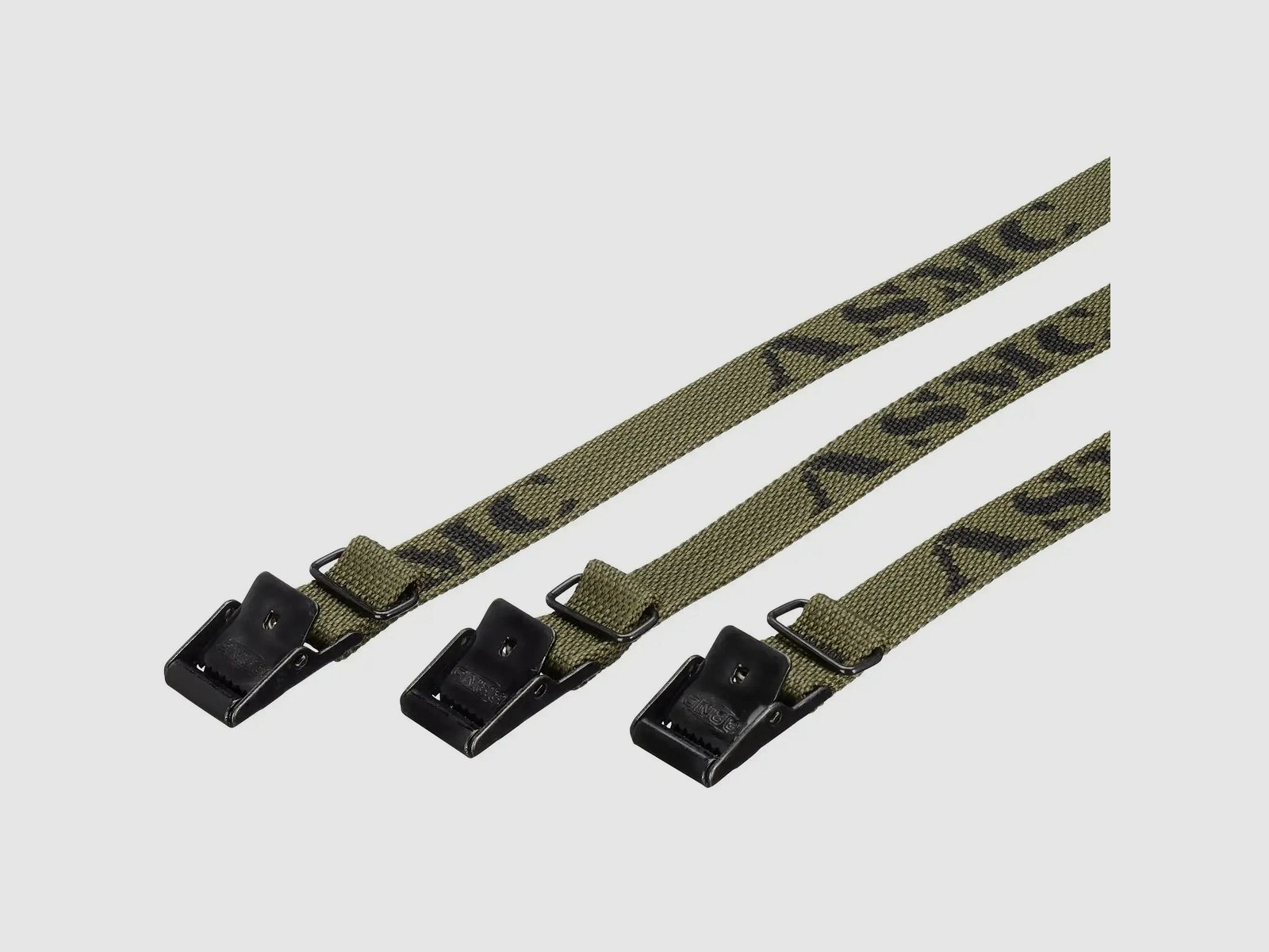 ASMC ASMC Arno Spannriemen 100 cm oliv 3er Set