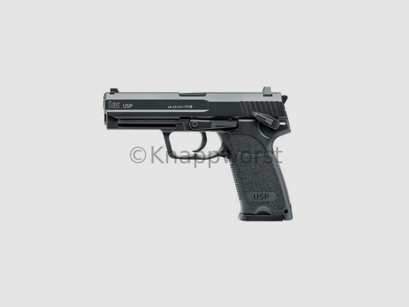 Pistolet à air Umarex H&K USP CO2 noir, 4,5mm BB