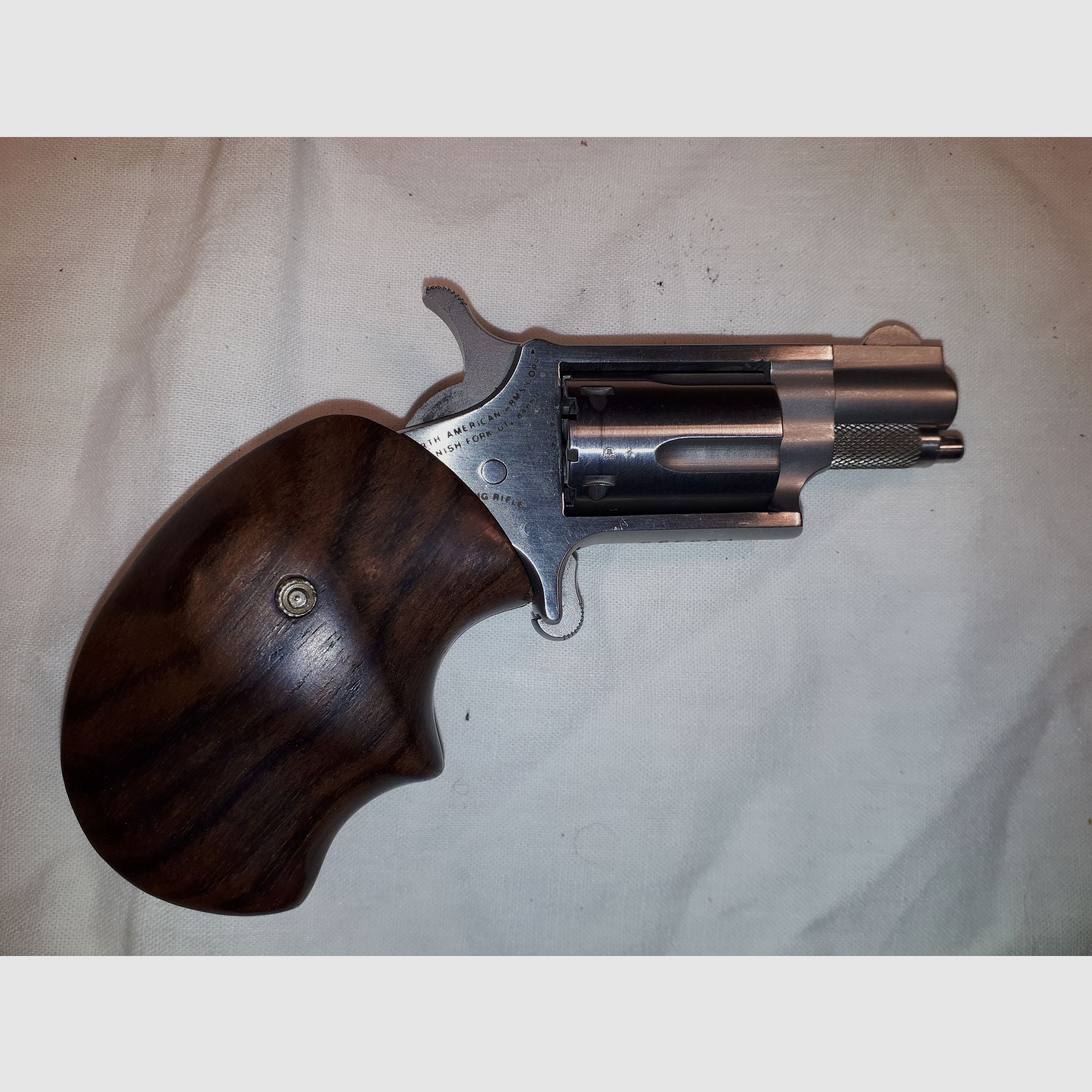 North American Arms Minirevolver in het kaliber .22 lr.