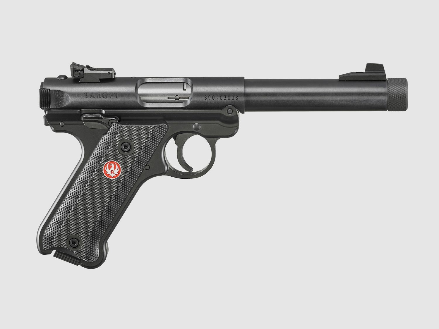 PISTOLET RUGER MARK IV TARGET .22 LR 5,5"/13,97CM BLUED