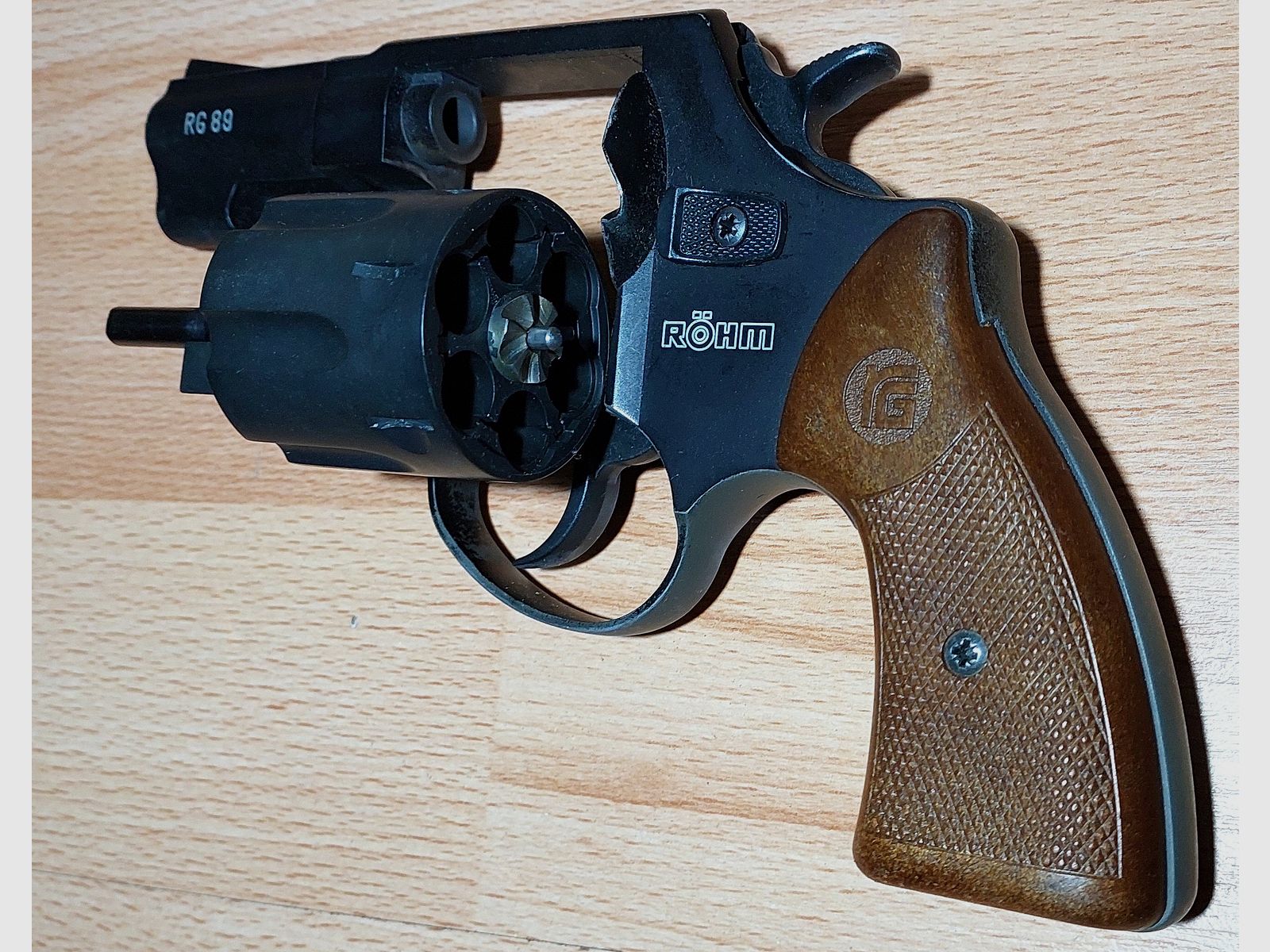 Röhm RG89 blank-firing revolver blued (PTB 594)