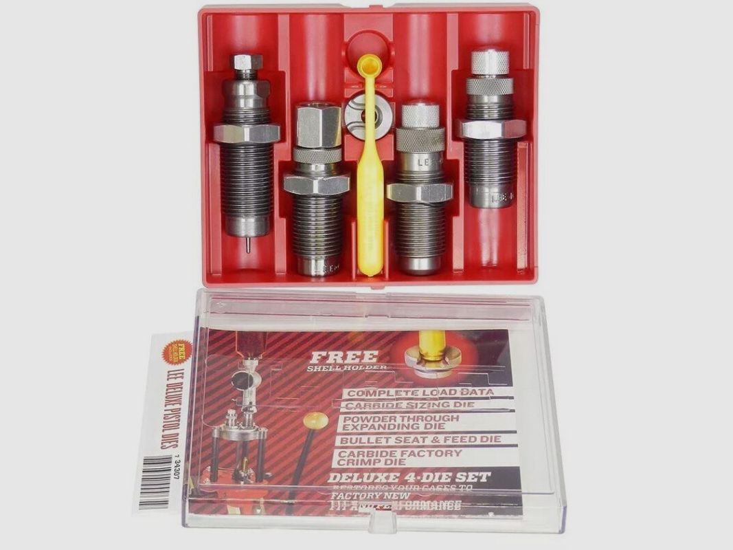 Lee Deluxe Pistol 4-Die Carbide Set 9mm, Bild 1 von 2