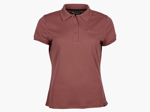 Pinewood Ramsey DamenPoloshirt Marron Rose