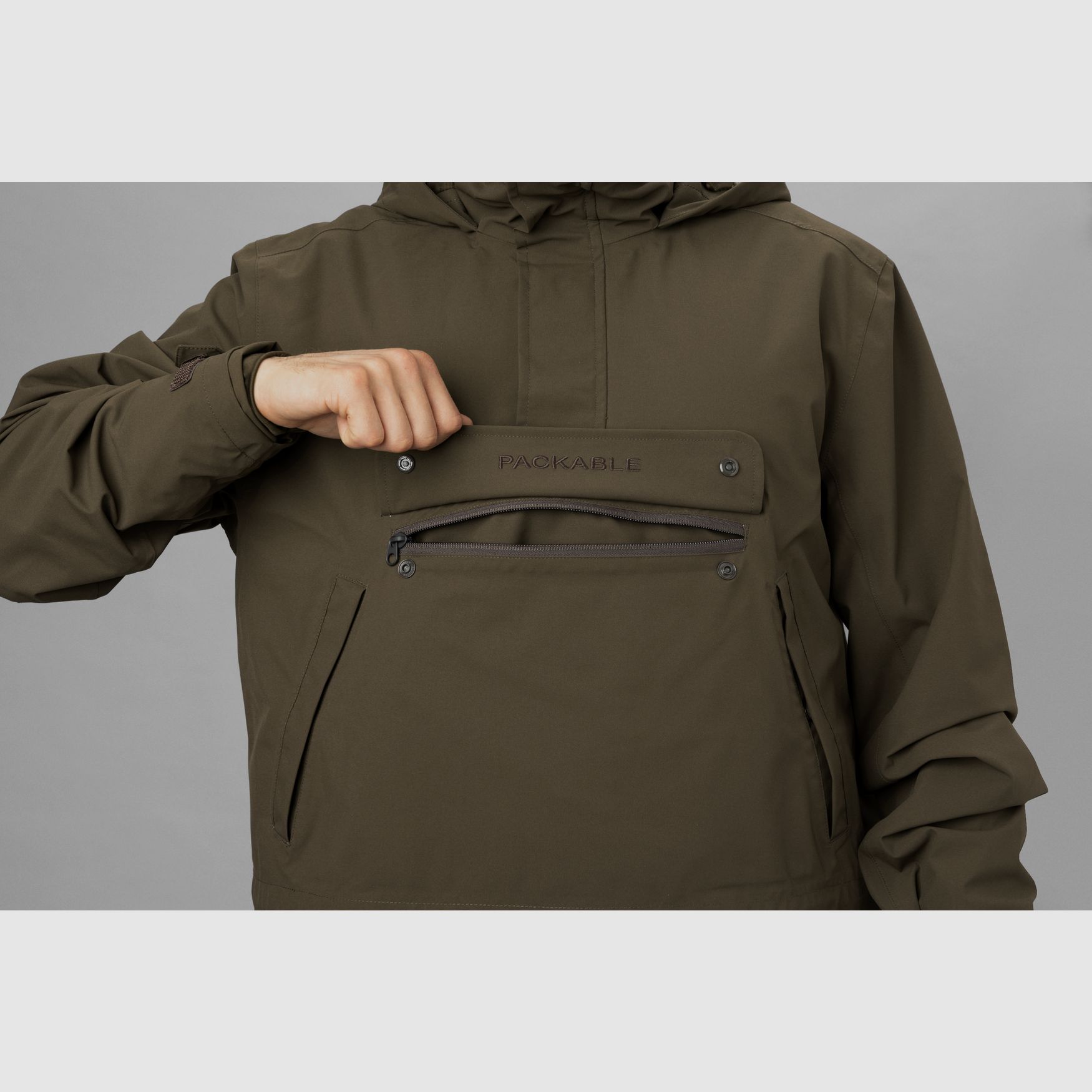 Härkila Orton Tech HWS Packable Smock Jacket, afbeelding 3 van 8