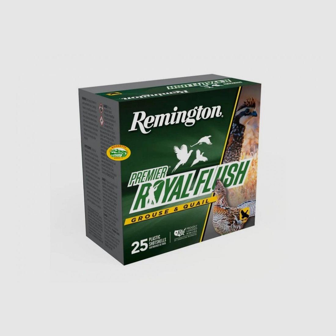 REMINGTON Patronen ROYAL FLUSH Kal.12 gr.36 pb.5 - Geschwindigkeit 465 m/s