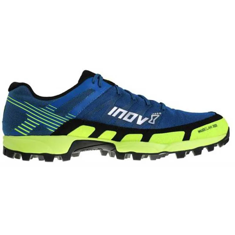 Men’s trail running shoes Inov-8 MUDCLAW 300 blue/yellow