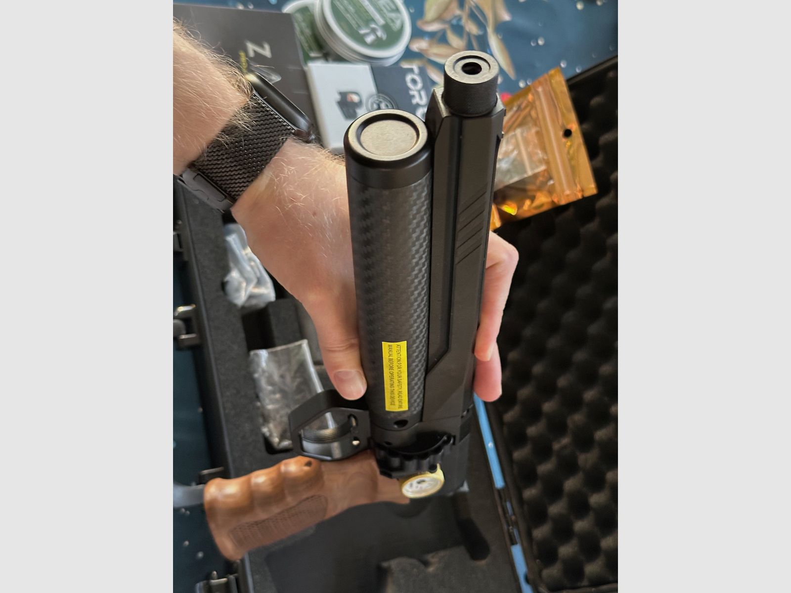 Huben GK1 air pistol (V3+) cal. .25 / 6.35 mm