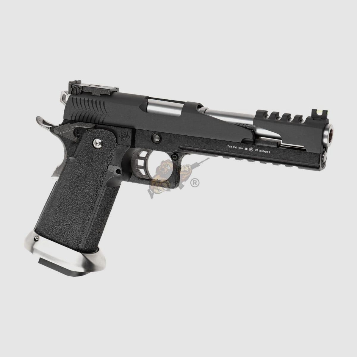 WE Hi-Capa 6 T-Rex Customs Titanium Barrel Full Metal GBB Blue -F-, image 1 sur 5