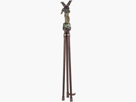 Primos Zielstock Trigger Sticks® Gen. 3 - Tall Tripod Farbe Dark Earth Design