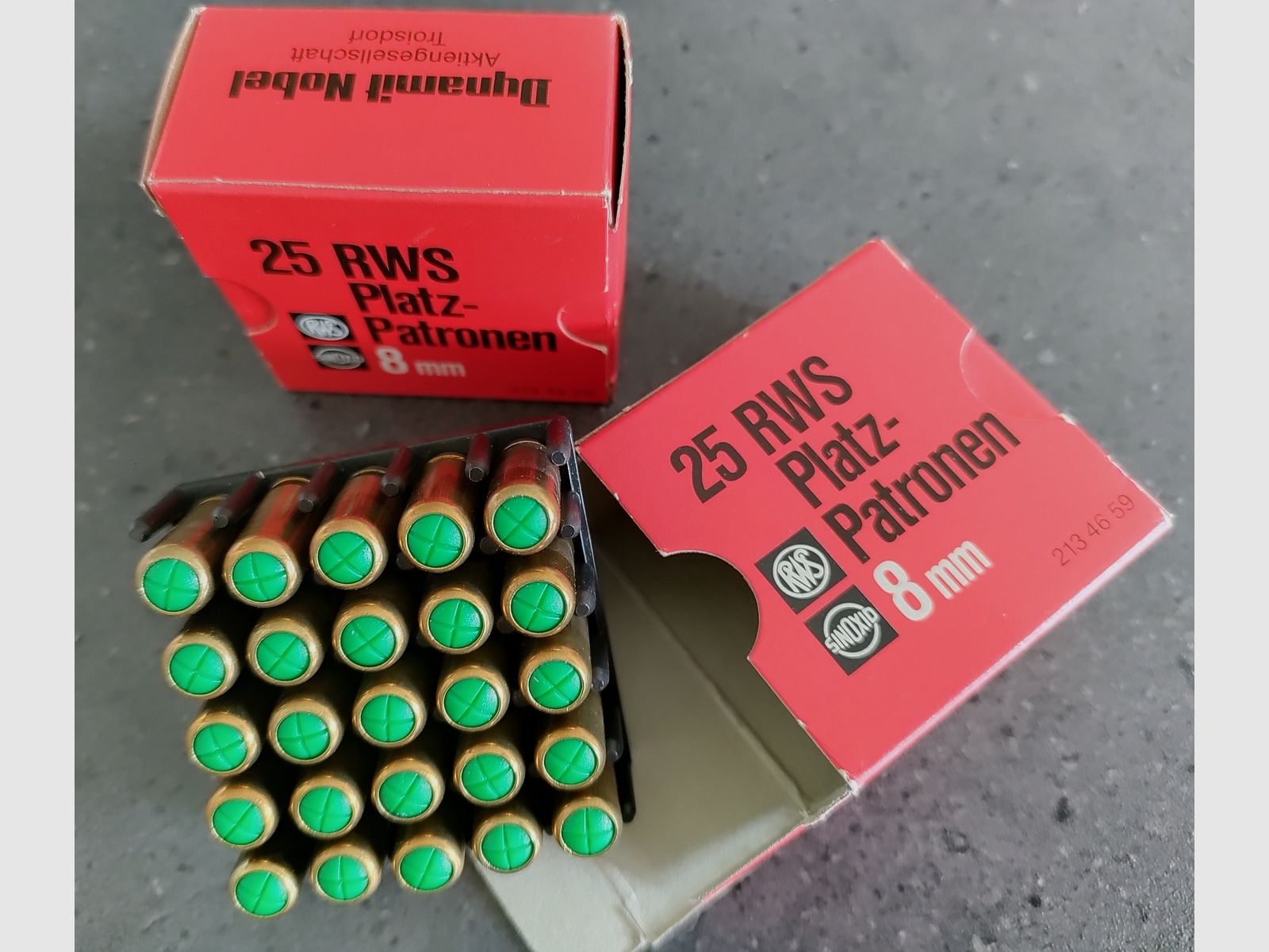 RWS - Platzpatronen 8mm - 25 Stück