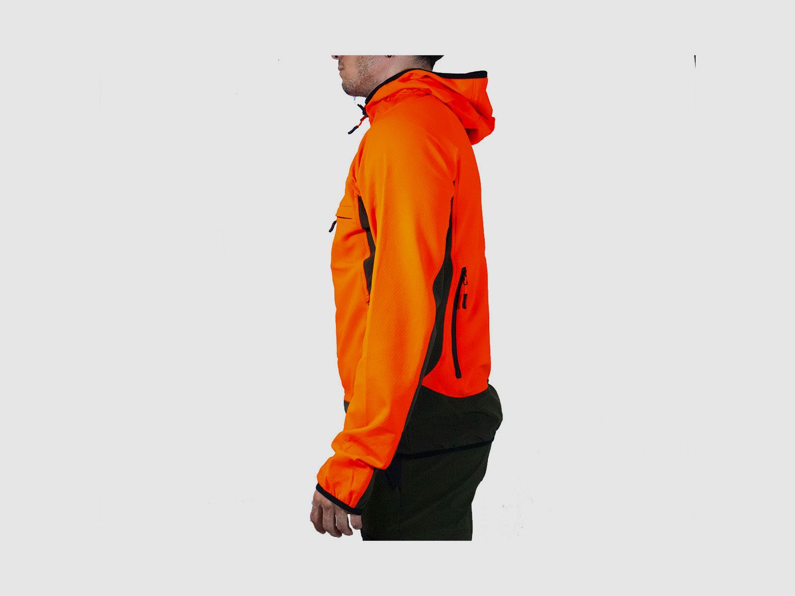 BLATEX – HYBRIDJACKE ELAST GRÜN/ORANGE, Bild 2 von 4