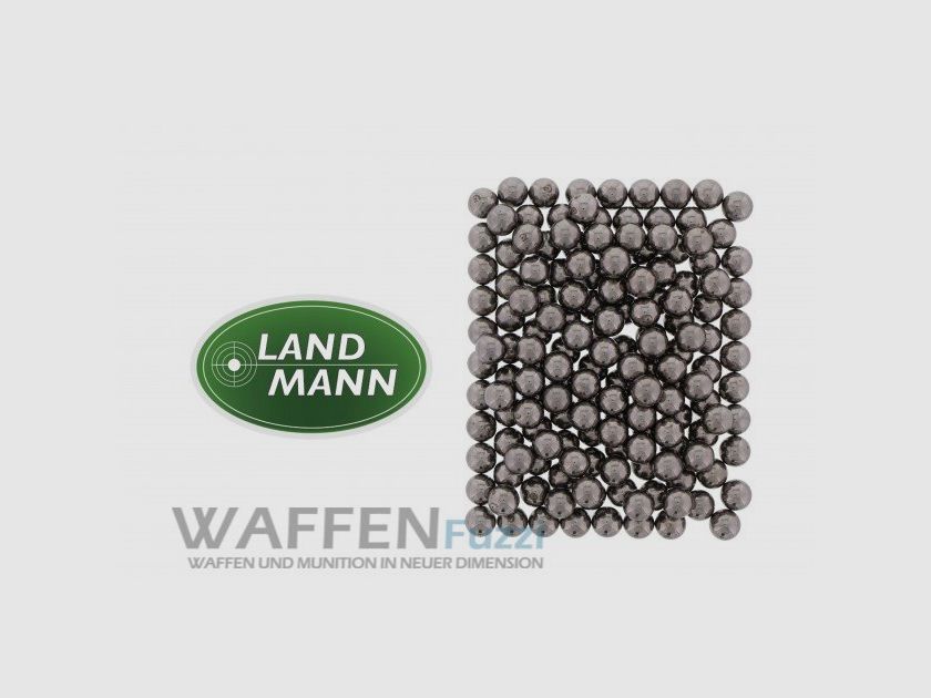 Steinschleudernkugeln 9 mm Stahl 100 St.