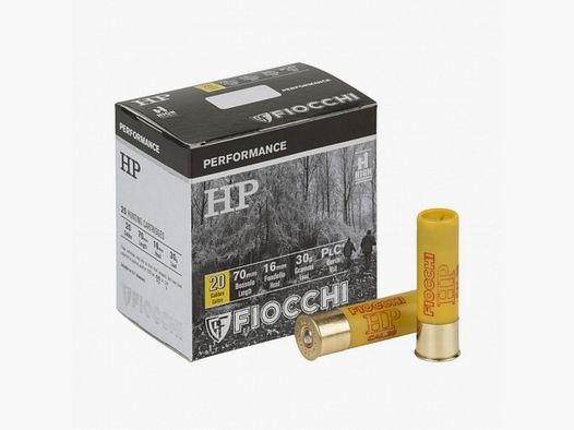 FIOCCHI HP 20-PIOMBO 5/6/7-GRAMMI 30-SCATOLA 25 PZ