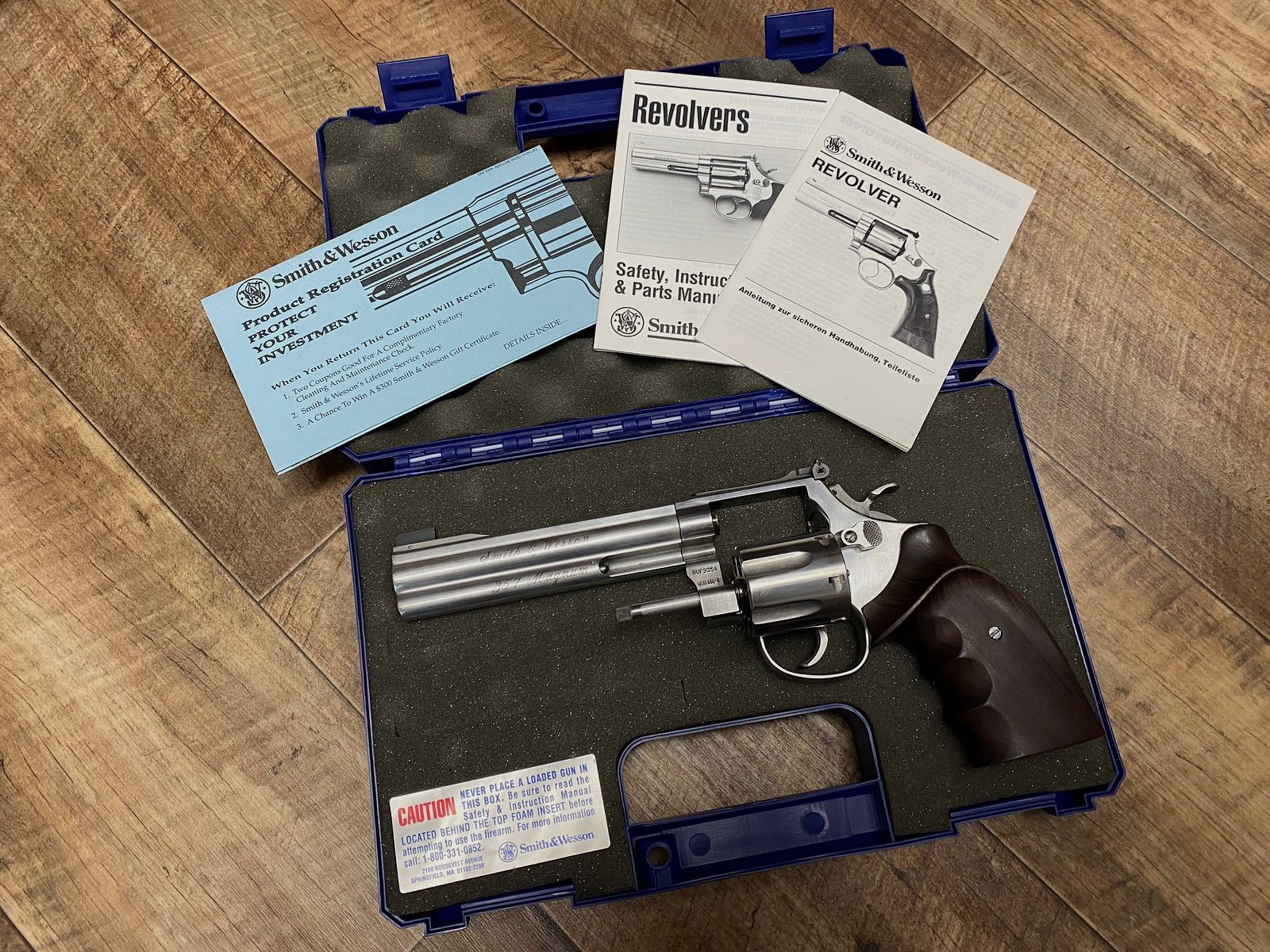 Smith & Wesson 686-4  Target Champion Revolver .357mag 6 Zoll