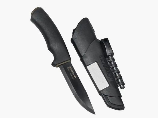 Morakniv Messer Bushcraft Survival His-Vis, für Jäger, Outdoor, Bushcraft