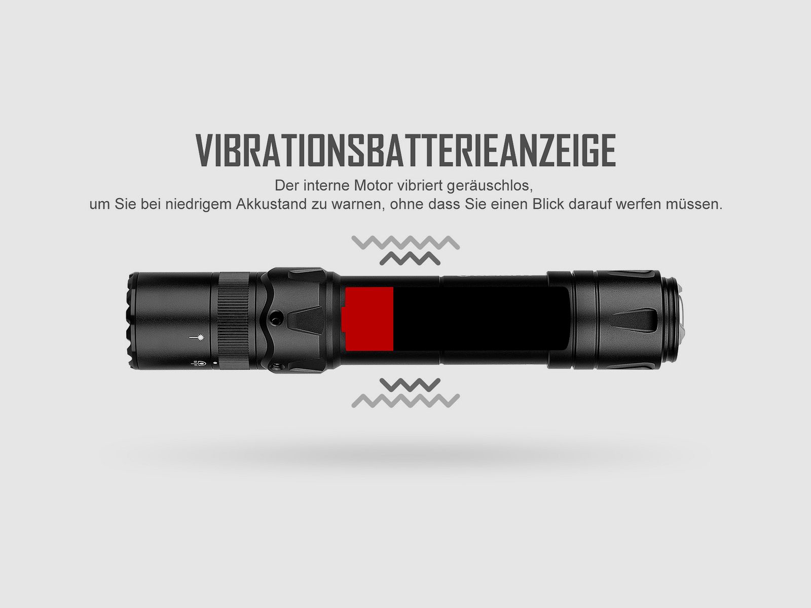 Olight Odin G Laser für Picatinny Tactical Flashlight BLK, billede 12 af 13