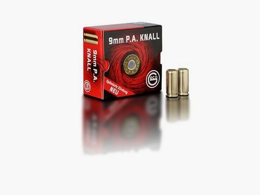 Geco 9mm P.A. Knall (25 stuks)